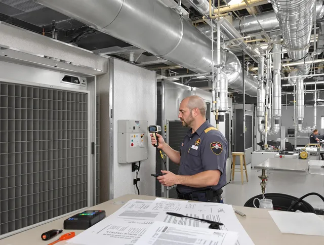Professional filter system inspection by Grafton Air Duct Cleaning in Grafton