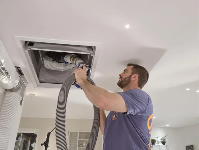 Precision indoor duct cleaning by Grafton Air Duct Cleaning in Grafton